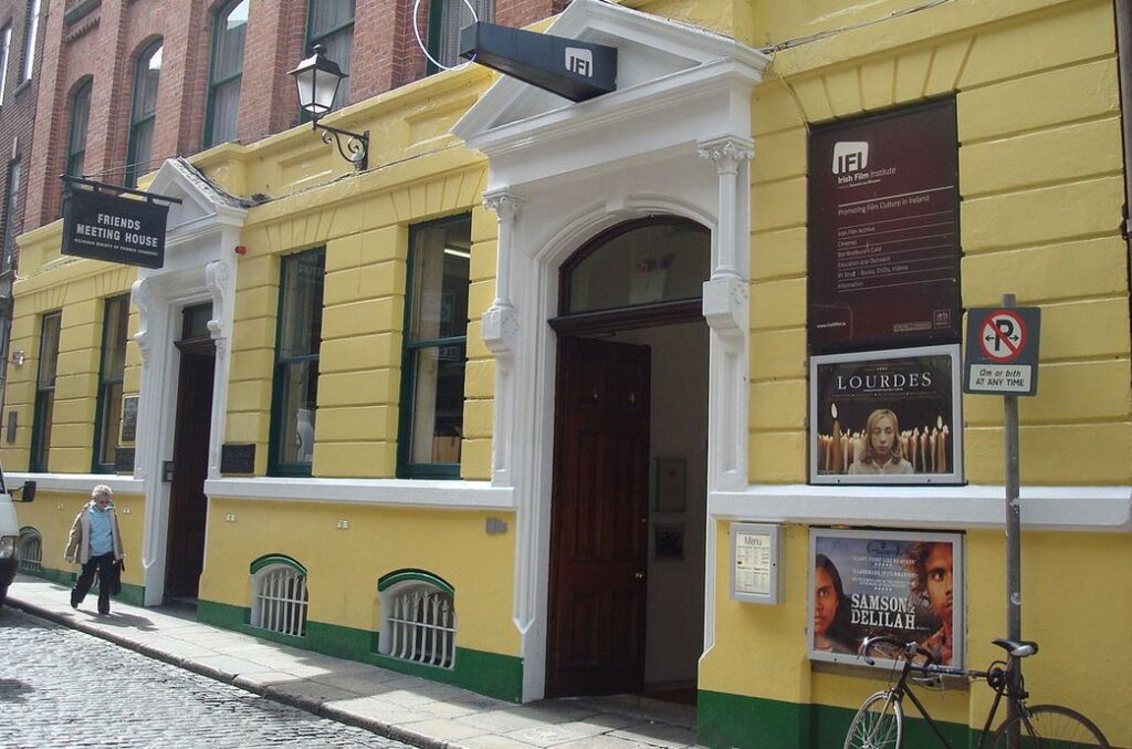 eten en drinken in dublin  Irish film Institute